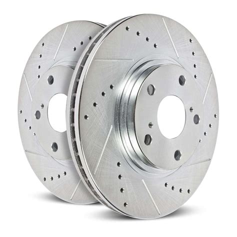 drilled and slotted brake rotors